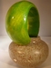 armband van hout, groen 