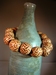 armband van houten kralen 