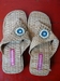 slippers rotan/turquoise 